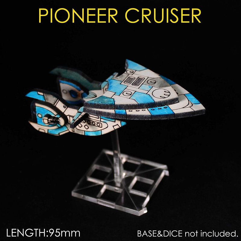 Laser Cut Spaceships